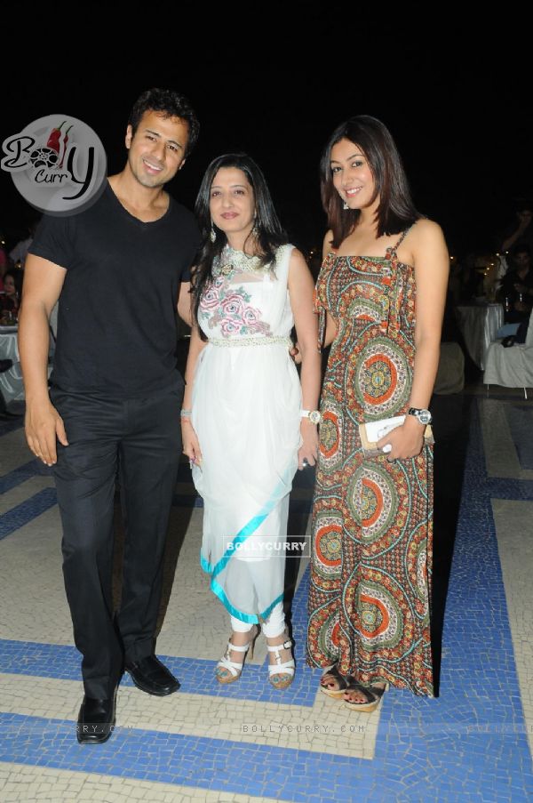 Aryan Vaid, Amy Billimoria and Anjali Pandey at Pre Diwali terrace party