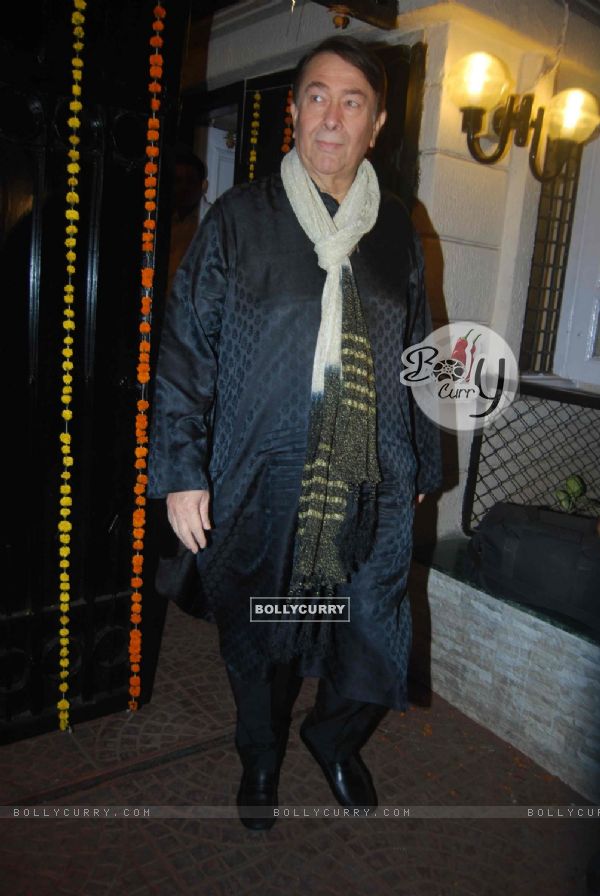 Randhir Kapoor at Ekta Kapoor's Diwali Party
