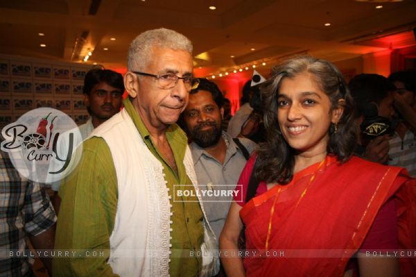 Naseeruddin and Ratna at Firoz Nadiadwala organised event to support Anhad NGO at JW Marriott