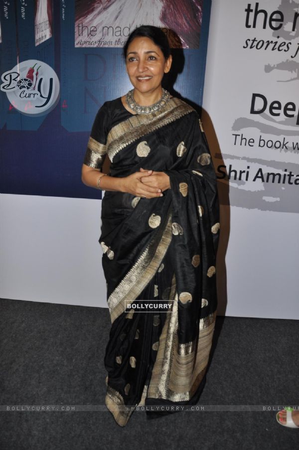 Launch of Deepti Naval book 'The Mad Tibetan: Stories from Then and Now' in Taj Land's End, Mumbai