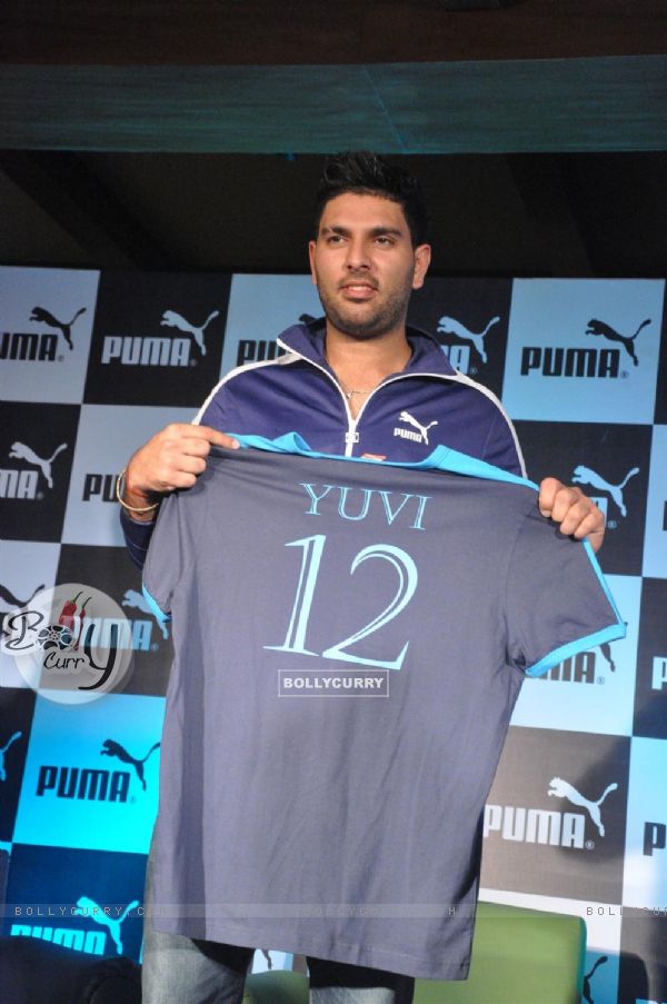 Yuvraj Singh announced as the ambassador for Puma at Bungalow 9