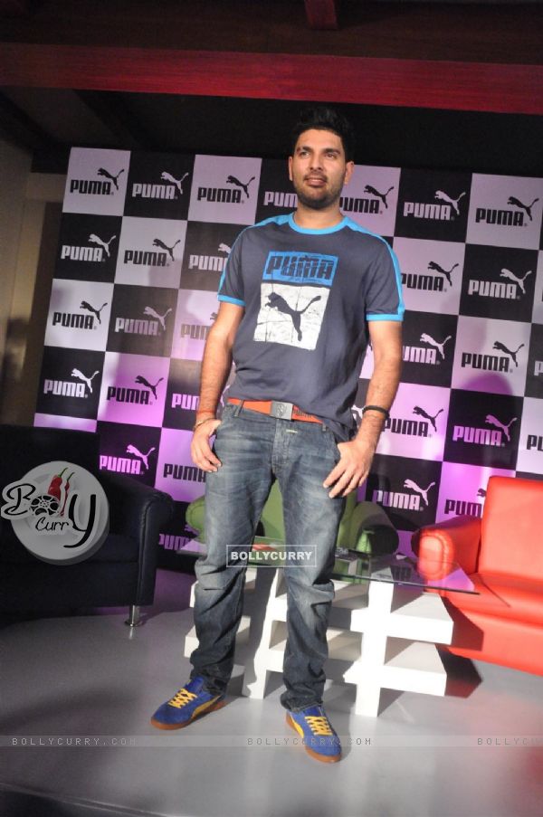 Yuvraj Singh announced as the ambassador for Puma at Bungalow 9