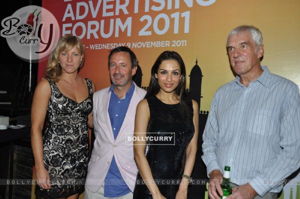 Malaika Arora Khan grace the Mumbai London Advertising Forum 2011 at Vie Lounge
