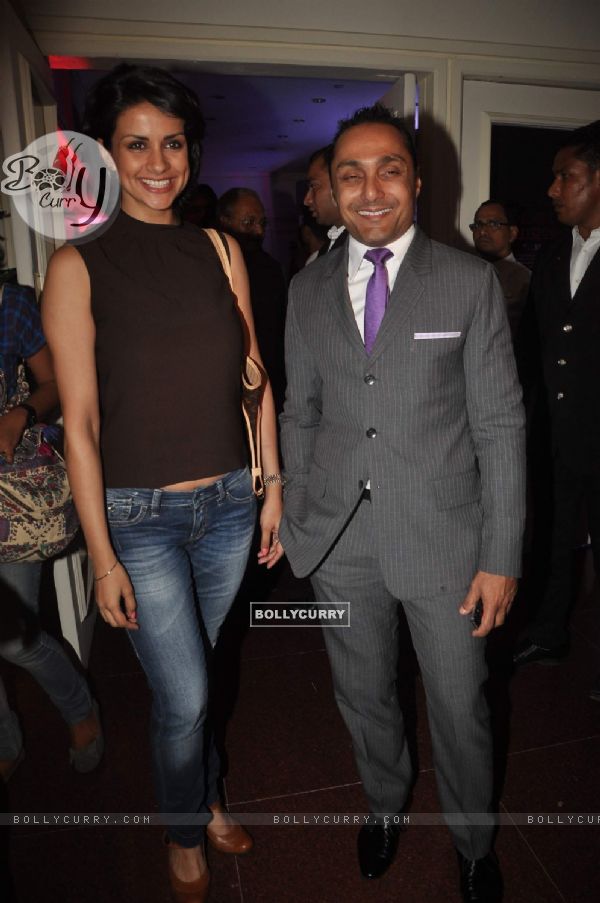 Rahul Bose and Gul Panag during the launch of book The Possible Dream in Mumbai