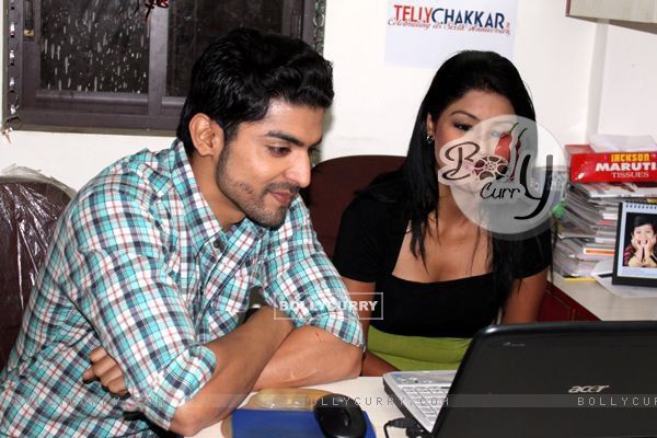 Gurmeet and Debina at the time of interview with Tellychakkar