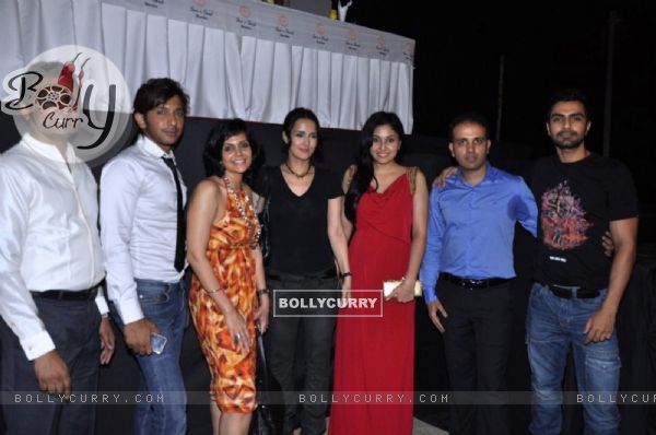 Mandira, Tulip, Terence Lewis and Ashmit Patel judge Ms.Fit & Fab 2011 by Golds Gym at Hotel Sun N Sand in Juhu, Mumbai