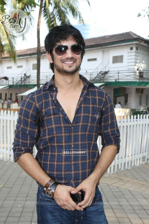 Sushant Singh Rajput at the 1st anniversary celebrations of accessories brand 'Audelade' in Mumbai