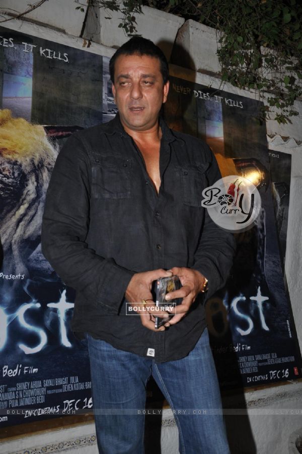 Sanjay Dutt launches film 'Ghost' music at Olive Kitchen and Bar at Bandra in Mumbai (170438)