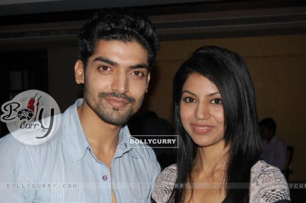 Gurmeet and Debina in 100th episode party