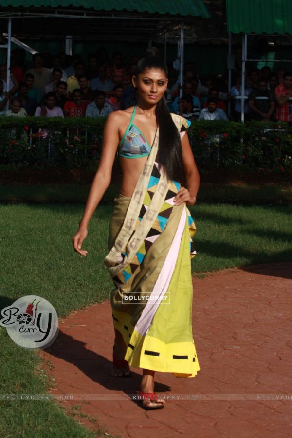 Model at Gitanjali Juvenile Million Race at Mahalaxmi Race Course in Mumbai