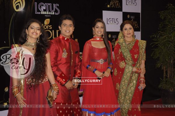 Avika Gor, Dipika Samson, Shoaib Ibrahim and Nishigandha Wad at Golden Petal Awards in Filmcity