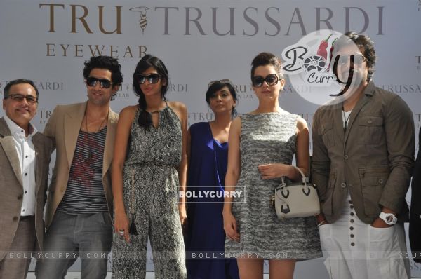 Kangna Ranaut, Shweta and Rannvijay at Trussardi watch launch at Olive