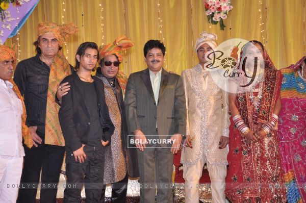 Udit Narayan at Wedding of famous music director Dilip Sens daughter Ms Simmin held in Mumbai