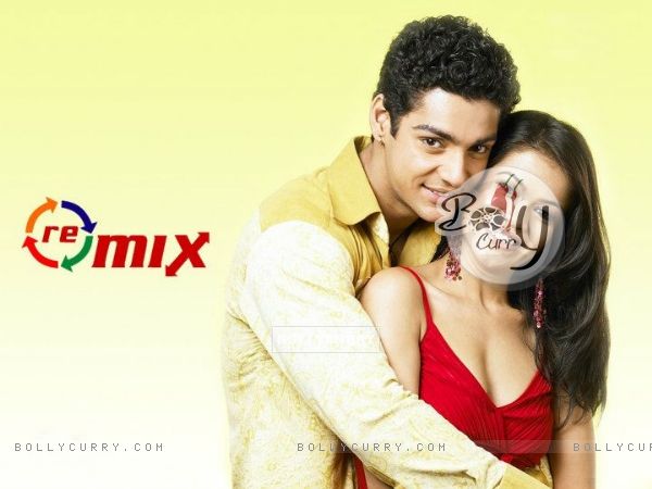 Karan Wahi and Shweta Gulati in tv show Remix