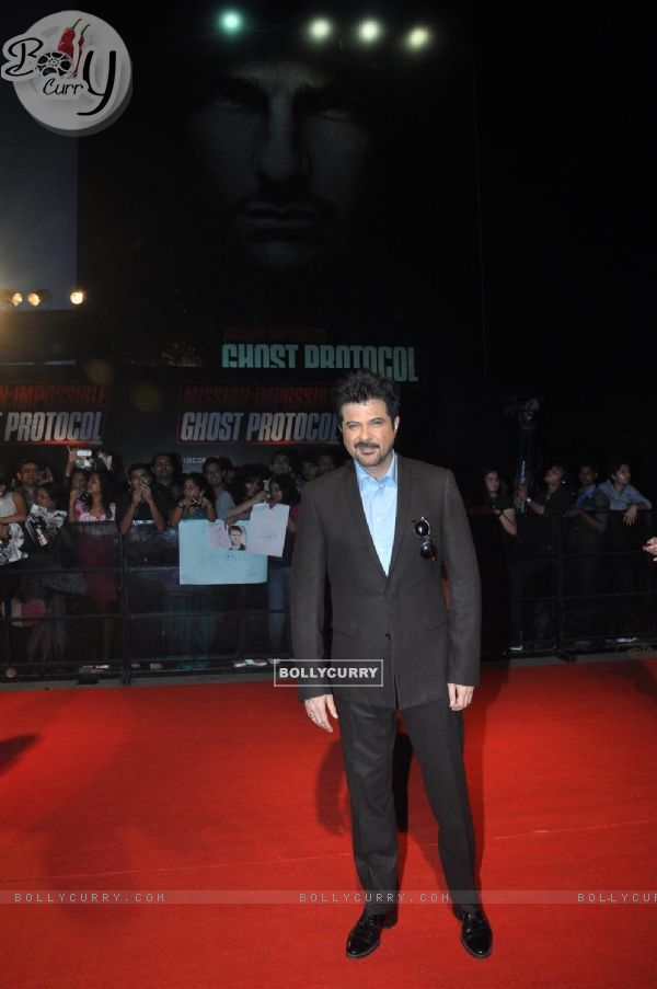 Anil Kapoor grace the special screening of Mission Impossible - Ghost Protocol at Imax