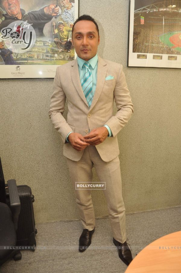 Rahul Bose at The Pitch shoot in Khar