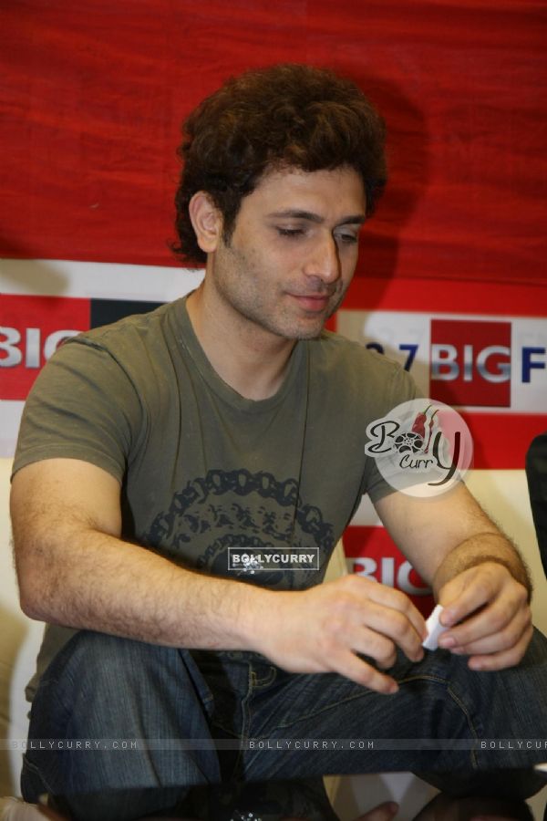 Shiney Ahuja at 92.7 BIG FM Studios in Mumbai to promote their film GHOST (173431)