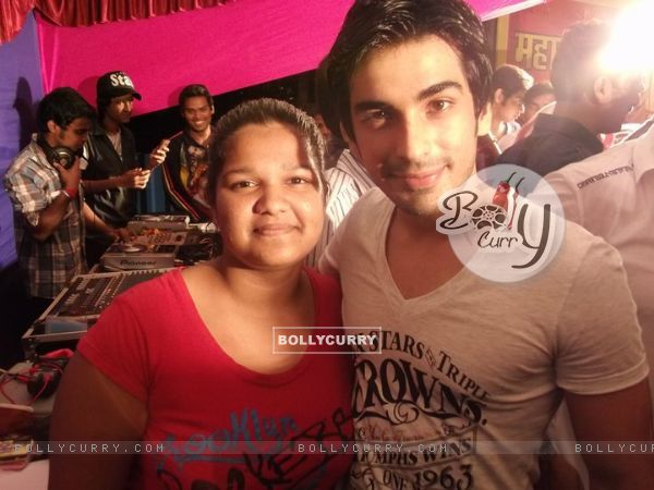 Mohit Sehgal with his fan