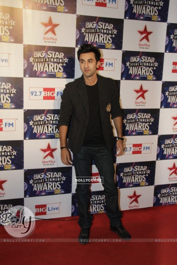 Ranbir Kapoor at the Big Star Entertainment Awards