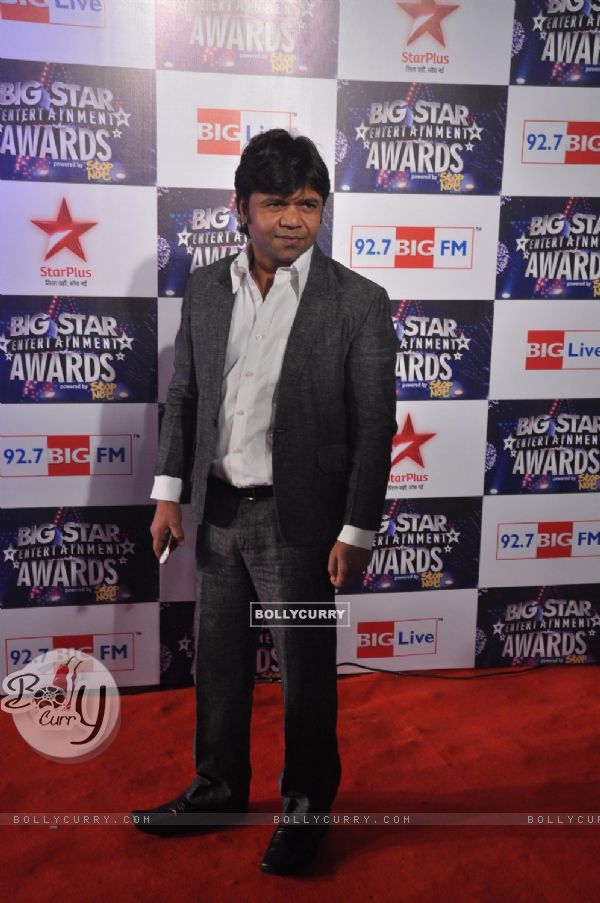 Rajpal Yadav at Big Star Entertainment Awards at Bhavans Ground in Andheri, Mumbai