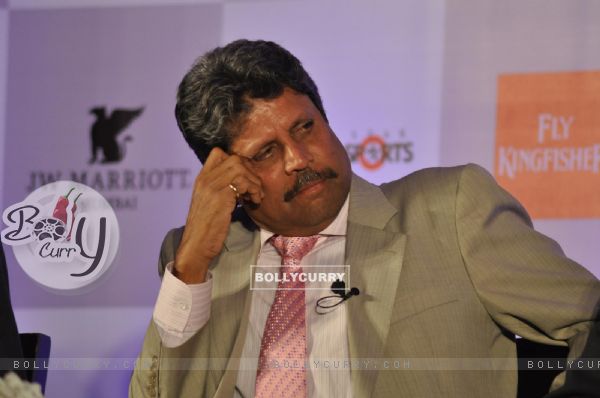 Kapil Dev at the 2nd edition of the RSD World Cricket Summit in Mumbai