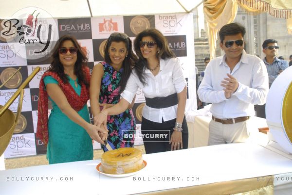 Mugdha Godse for Maha Feast outdoor food festival at Gateway of India