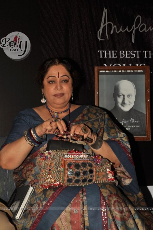 Kirron Kher at the book launch of Anupam Kher titled, 'The Best Thing About You Is You' at Le Sutra