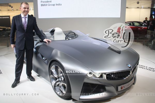 The launch of BMW Vision Connected Drive, at Auto Expo 2012 in New Delhi