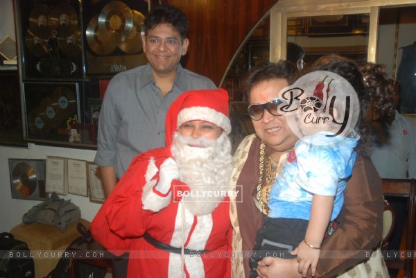 Bappi Lahri launches Rocking Dard-e-disco in Juhu, Mumbai. .