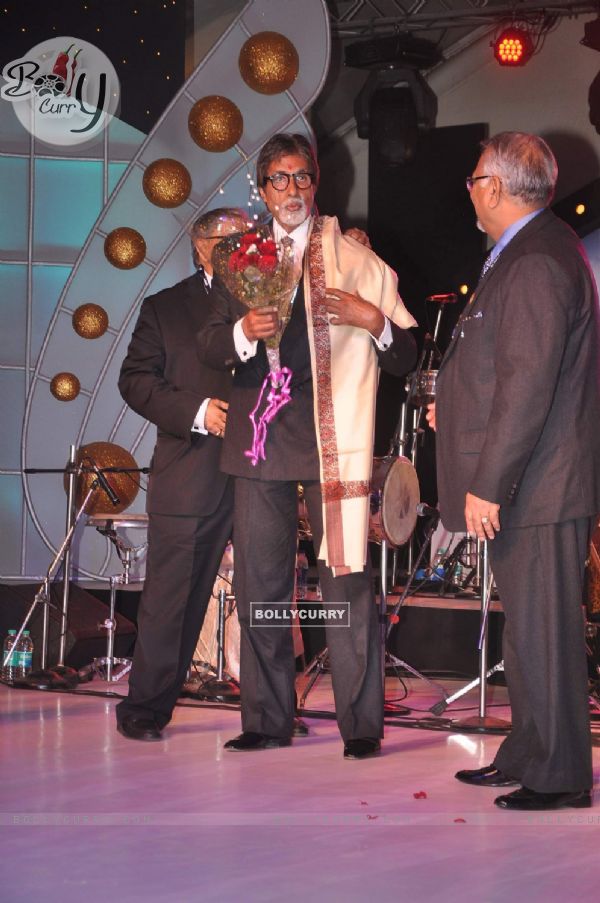Amitabh Bachchan at the IDMA conference held in lailt Hotel, Mumbai
