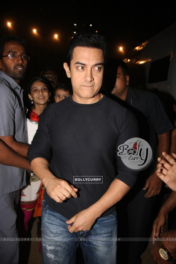 Aamir Khan at Police event Umang-2012