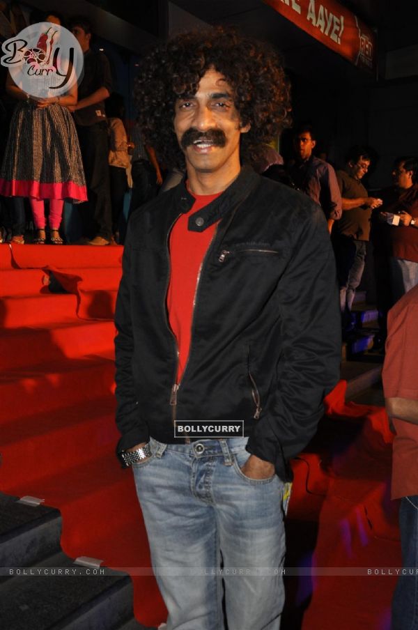 Makrand Deshpande at Premiere of film "Chaalis Chauraasi" in Cinemax, Mumbai