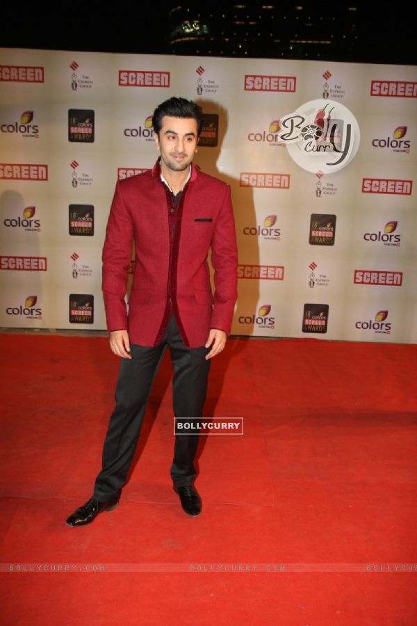 Ranbir Kapoor grace 18th Annual Colors Screen Awards at MMRDA Grounds in Mumbai