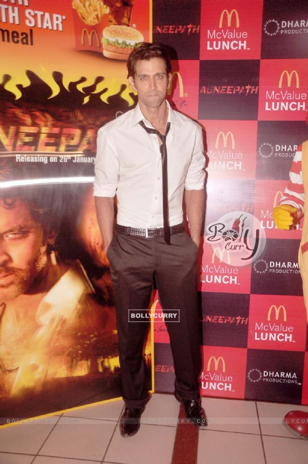 Hrithik Roshan ties up with MCDonalds at Bandra in Mumbai