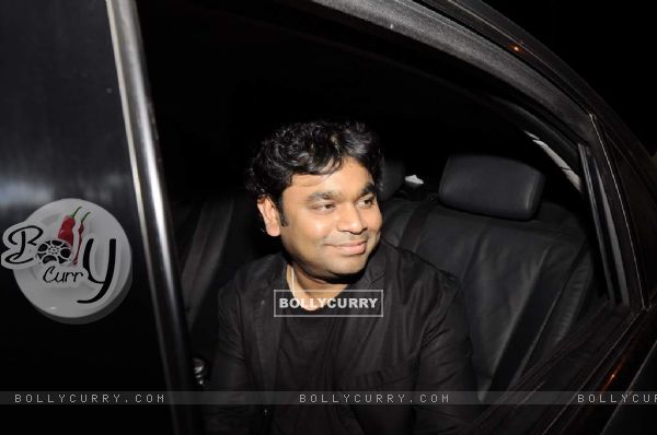 A.R. Rahman at Parmeshwar Godrej's party for Hollywood talk show host Oprah Winfrey in Mumbai