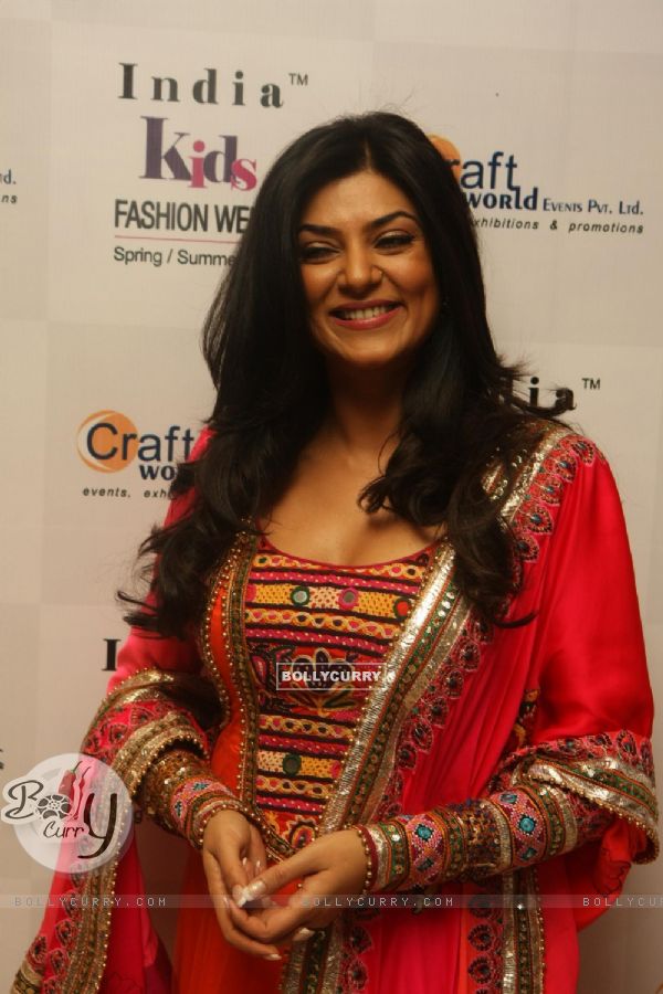 Sushmita Sen at India Kids Fashion Week 2012 Grand Finale at Hotel Lalit Intercontinental in Mumbai