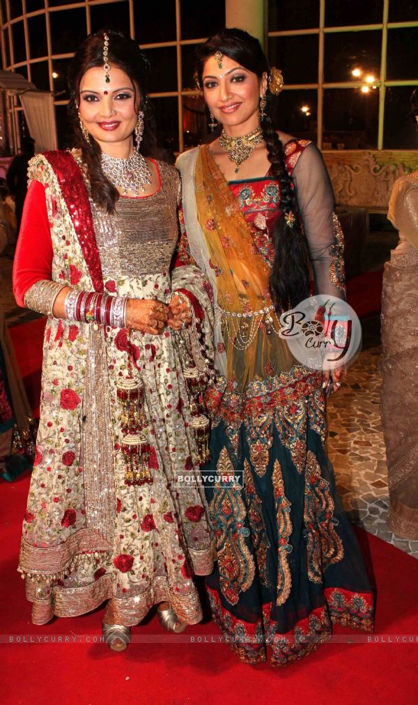 Akruti grace Deepshikha Nagpal wedding reception in Mumbai