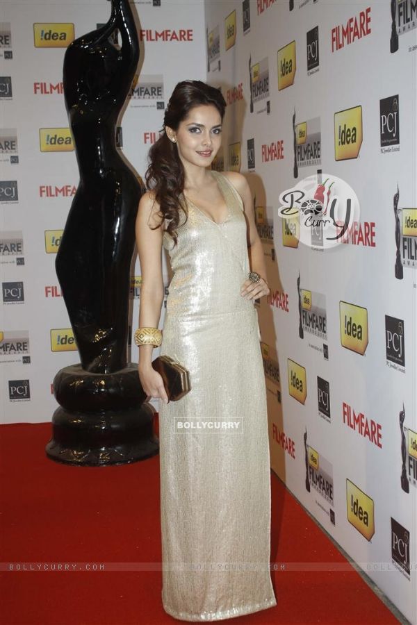 Shazahn Padamsee at 57th Idea Filmfare Awards 2011