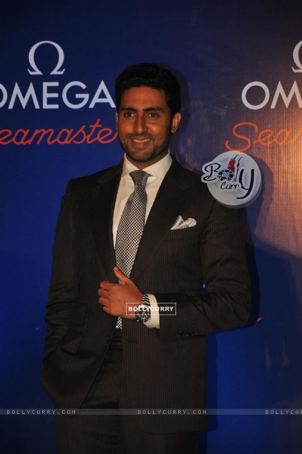 Abhishek Bachchan launches Omega Seamaster Watches