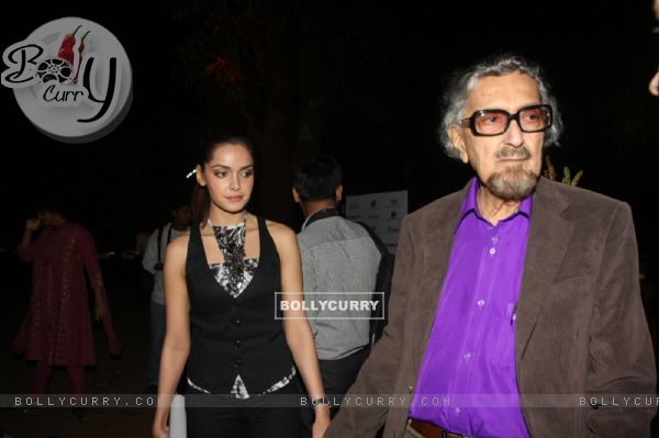 Shazahn Padamsee & Alyque Padamsee at Launch of Devdas dialogue book at Mehboob Studios in Bandra, M