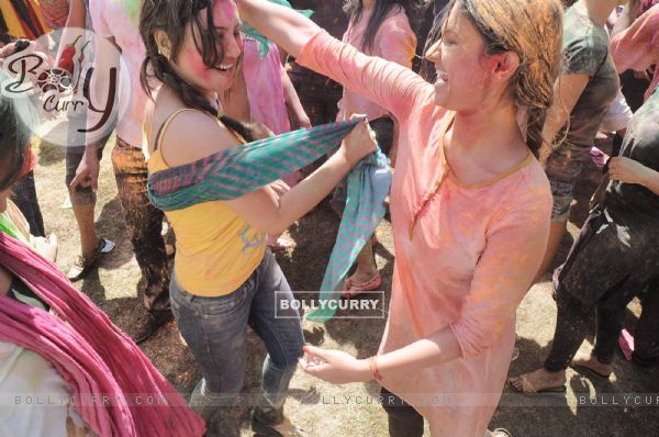 Celebs at Zoom Holi bash. .