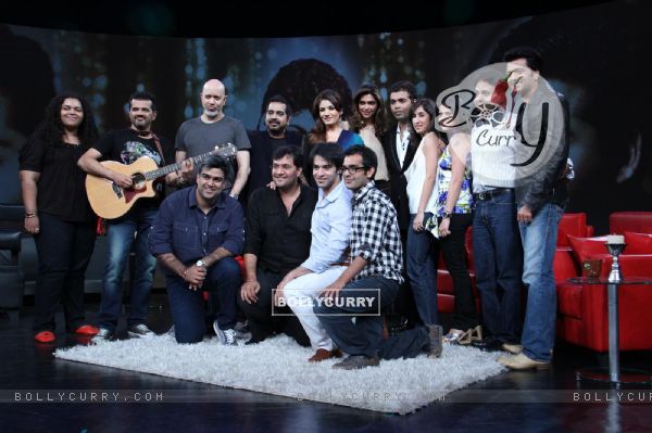 Celebs On the sets of NDTV show at Yashraj, Mumbai