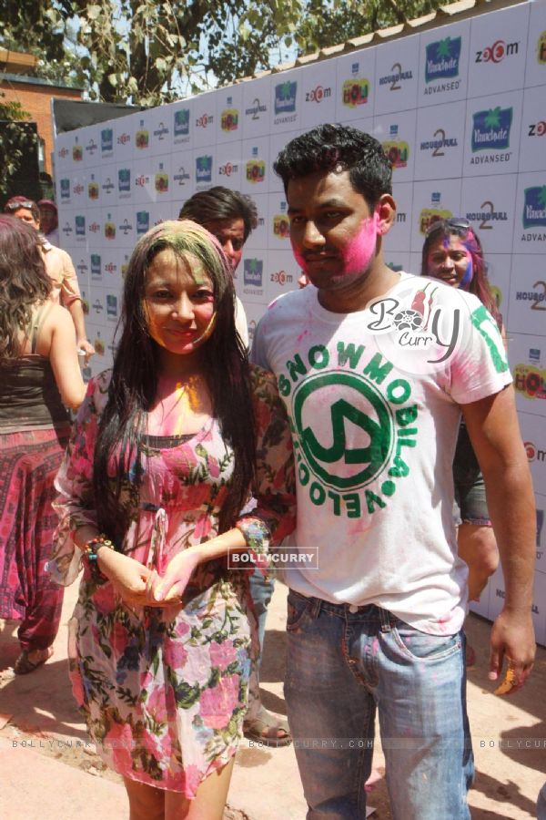 Celebs at Zoom Holi bash