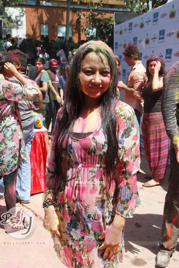 Celebs at Zoom Holi bash