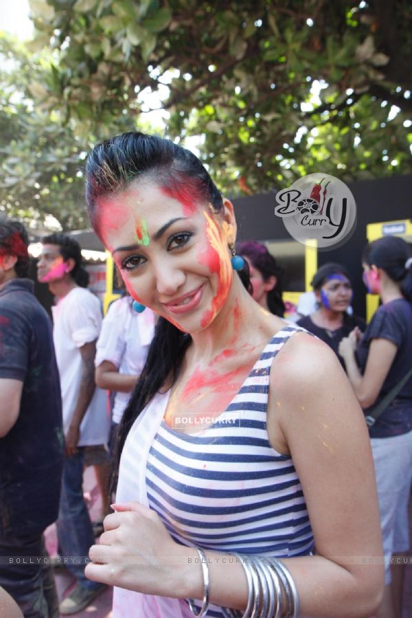 Celebs at Zoom Holi bash