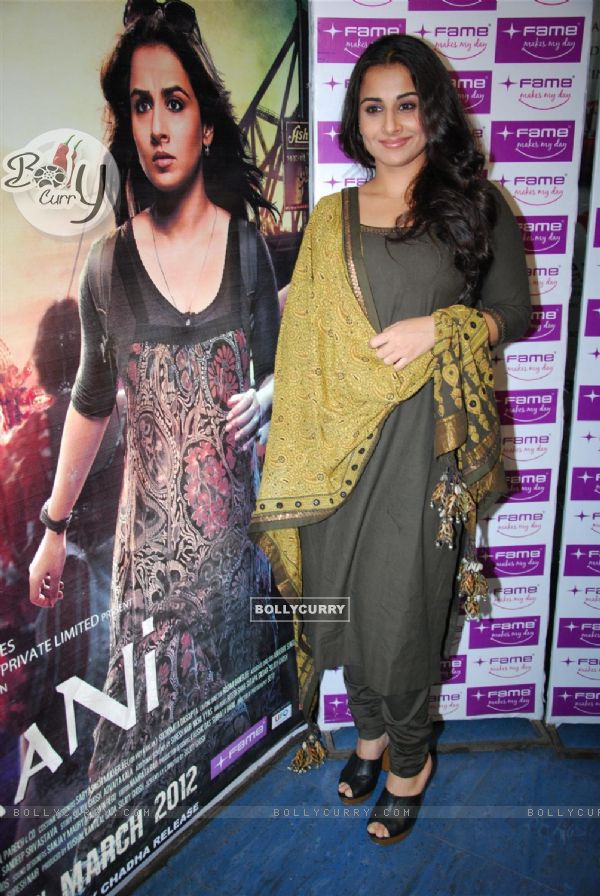 Promotion of movie Kahaani at Fame Cinemas, Mumbai