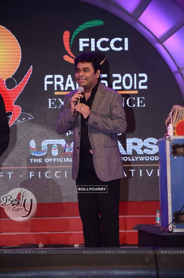 A.R. Rahman at the FICCI Frames Excellence Awards 2012. .