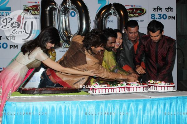 Dance India Dance Completes 100 Episodes at Famous. .
