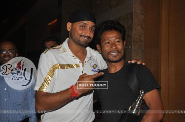 Harbhajan Singh at CNN IBN Heroes Awards