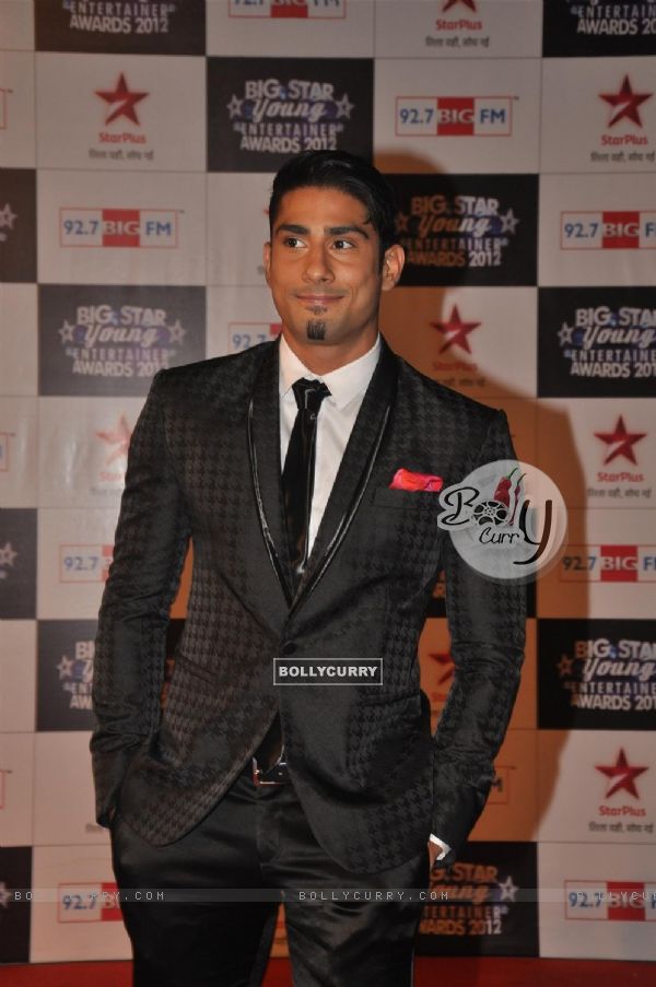 Prateik Babbar at BIG STAR Young Entertainer Awards 2012